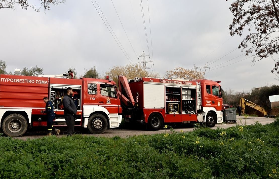 Θεσσαλονίκη: Φωτιά κοντά στο αεροδρόμιο Μακεδονία