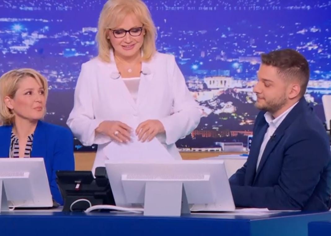 «Σοκ στον Αέρα: Απειλητικό Mail προς την Αγγελική Νικολούλη κατά τη διάρκεια της εκπομπής – «Θα χαθείς πριν την ώρα»»