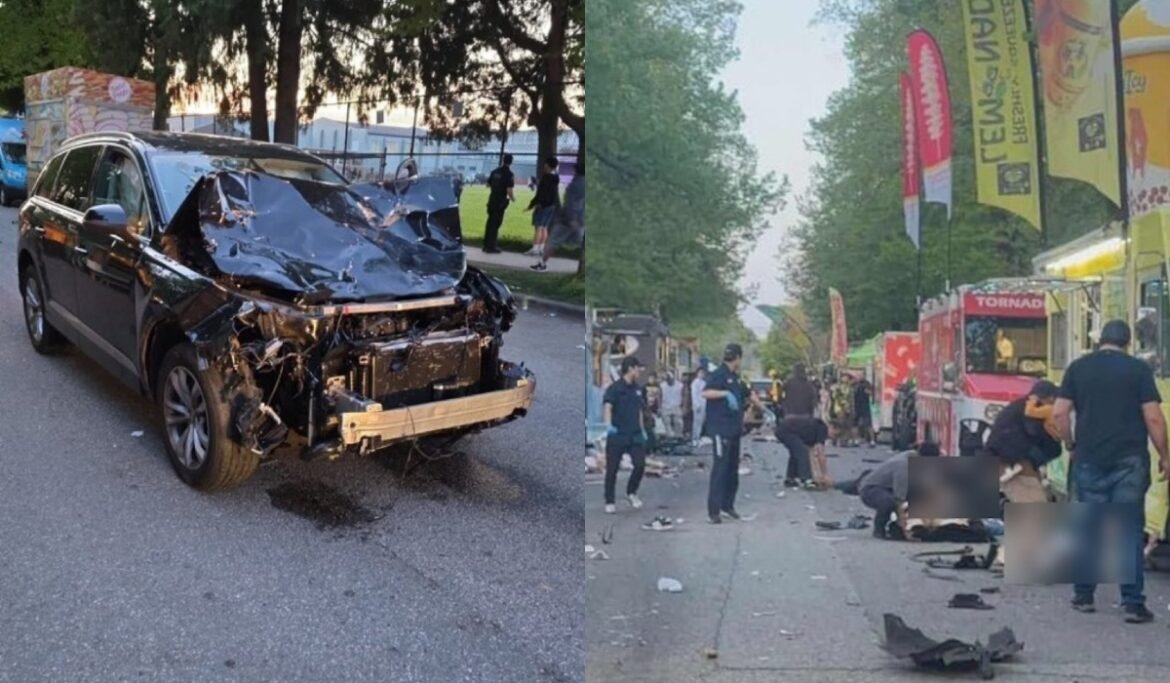 «Σοκ στο Βανκούβερ: 9 Νεκροί σε Λουτρό Αίματος – Ανατροπές και Μυστήριο γύρω από τον Οδηγό του SUV»