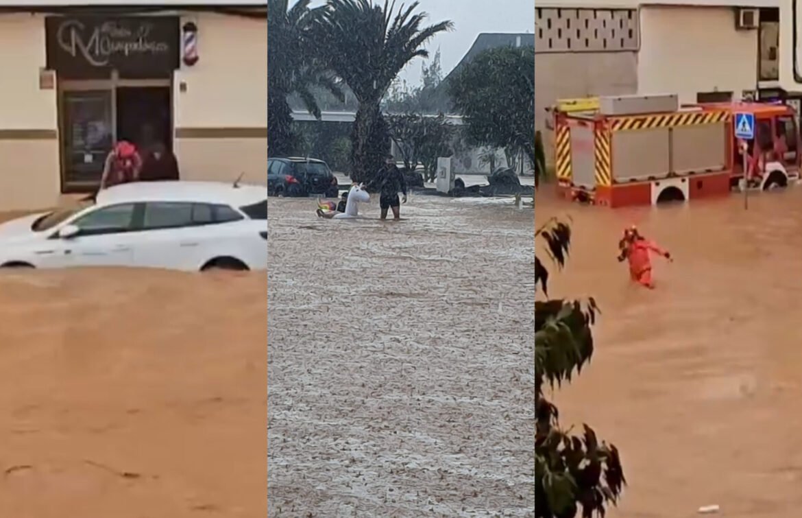 «Καταστροφή στα Κανάρια Νησιά: Σοκαριστικά βίντεο αποκαλύπτουν τις πλημμύρες και τις ανυπολόγιστες ζημιές»
