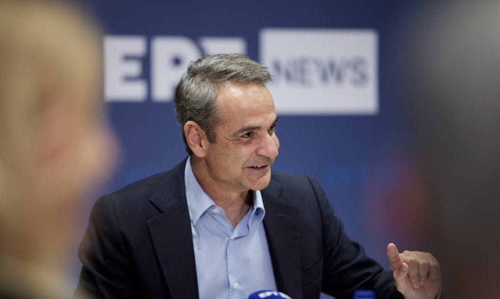 «Μητσοτάκης στην ΕΡΤ: Οραματιζόμαστε τη Δημόσια Τηλεόραση του Αύριο»