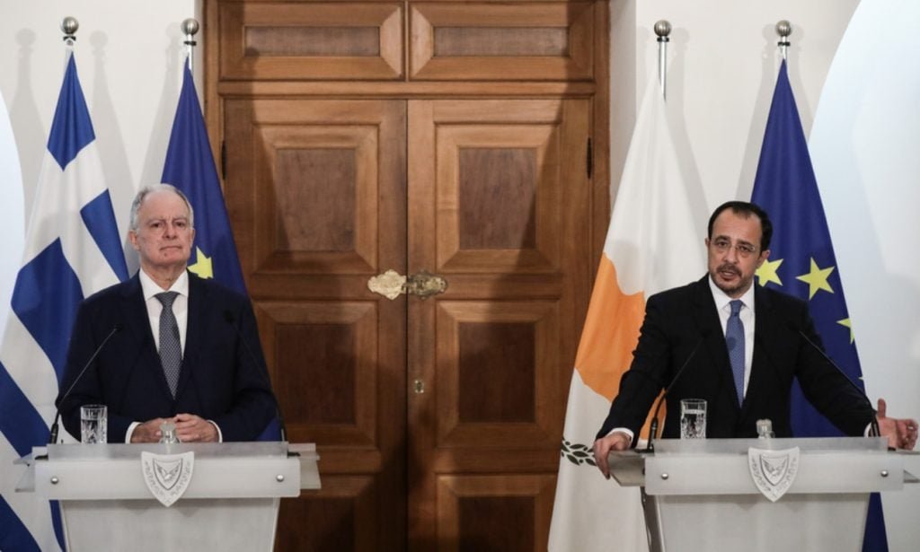 «Τασούλας και Χριστοδουλίδης: Δεσμευμένοι στην Επίλυση του Κυπριακού»