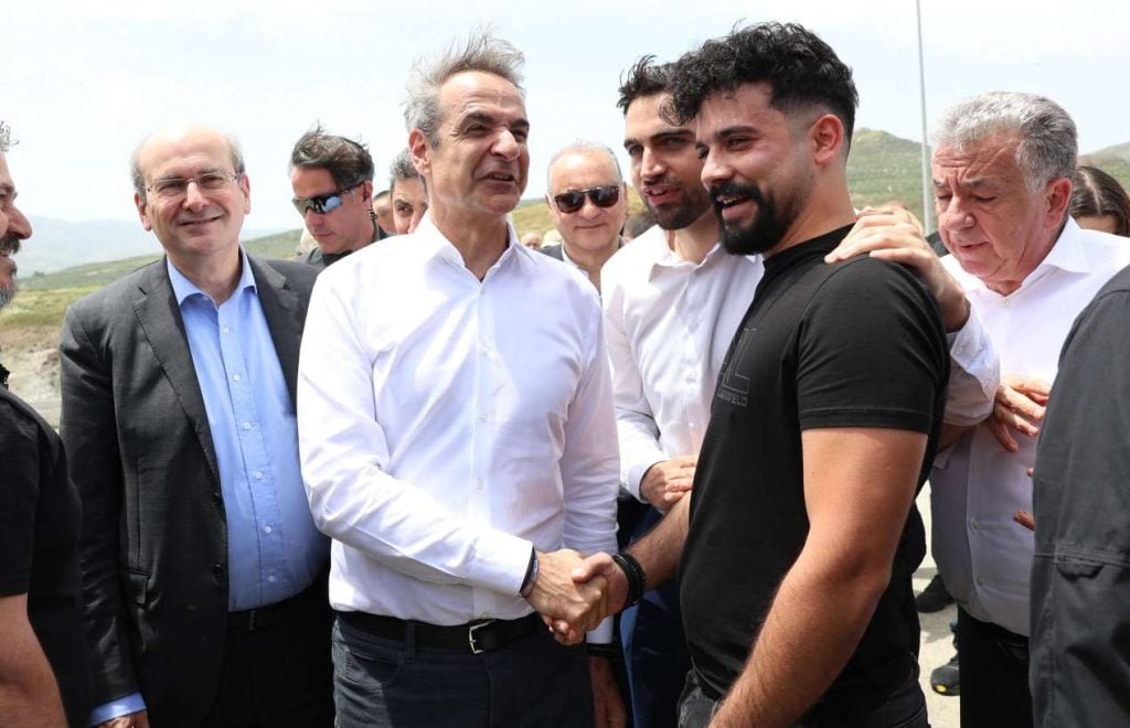 «Μητσοτάκης στο νέο φράγμα της Πλακιώτισσας: Η επανάσταση στη διαχείριση των υδάτων της Κρήτης»