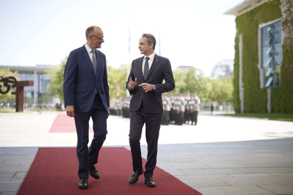 «Μητσοτάκης προς Μερτς: Η Ελλάδα δεν θα ξαναζήσει ποτέ την κρίση του 2015»