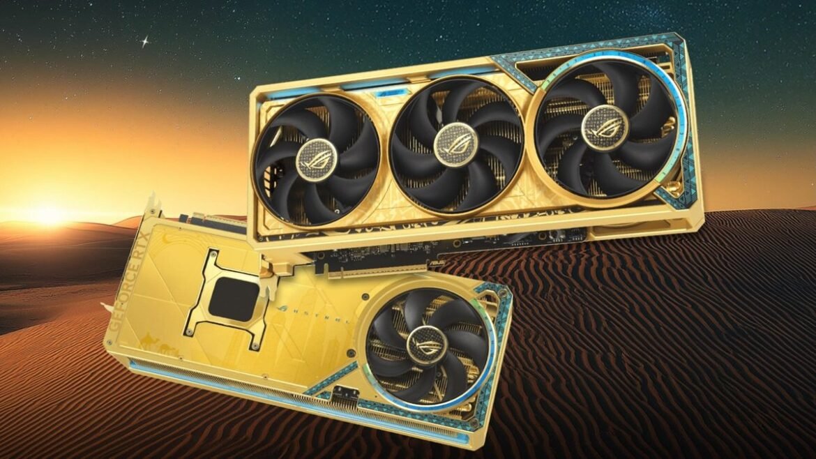 Ανακαλύψτε την Επιχρυσωμένη RTX 5090 της Asus: Μια Πολυτέλεια για τους Λάτρεις των Γραφικών!