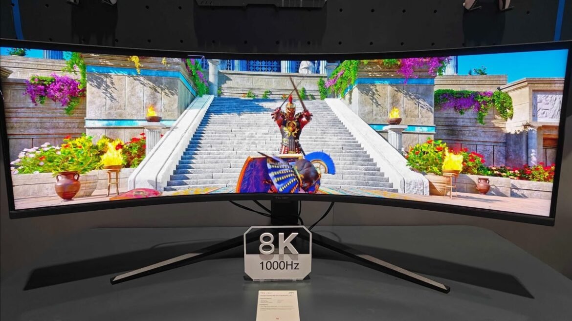 «Η TCL Σπάει τα Όρια: Νέα Οθόνη 8K με Επαναστατικό Ρυθμό Ανανέωσης 1.000Hz»