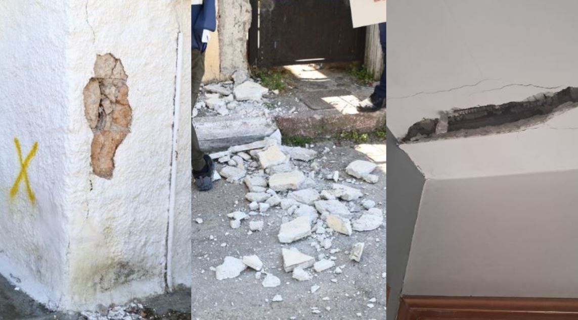 «Εύβοια: Κατάσταση έκτακτης ανάγκης στον δήμο Μαντουδίου – Οι κάτοικοι μετρούν τις πληγές τους μετά τον σεισμό (Βίντεο από τη στιγμή της δόνησης)»