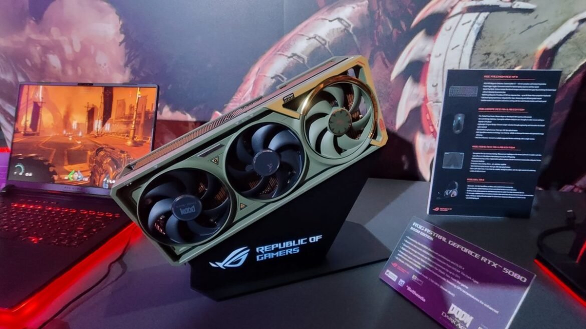 Computex 2025: Η Asus εντυπωσιάζει με τρεις συλλεκτικές κάρτες γραφικών RTX 5090 και RTX 5080!