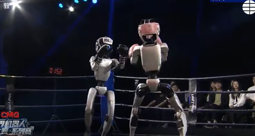 «Ανθρωποειδή Ρομπότ Στο Ρινγκ: Η Εντυπωσιακή Επίδειξη Δύναμης Από Την Κίνα (Βίντεο)»