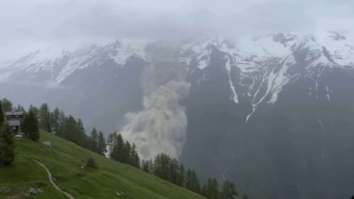 «Φονικός Παγετώνας: Τρόμος και Αγωνία σε Ελβετικό Χωριό – Ένας Αγνοούμενος»