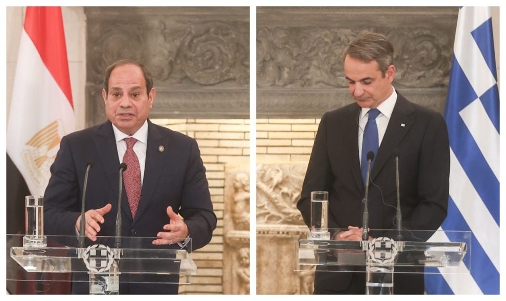 «Μητσοτάκης και Σίσι: Η κρίσιμη συνομιλία για τη Μονή του Σινά»