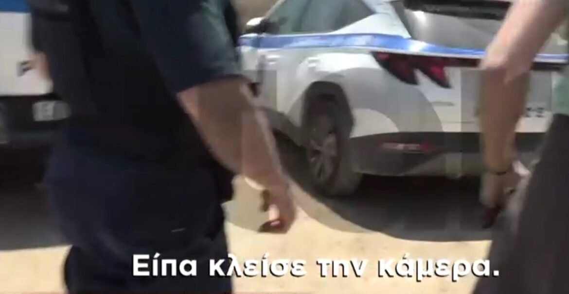 «Μενίδι: Ένταση και επιθέσεις σε τηλεοπτικό συνεργείο κατά τη διάρκεια επιχείρησης των ΟΠΚΕ»