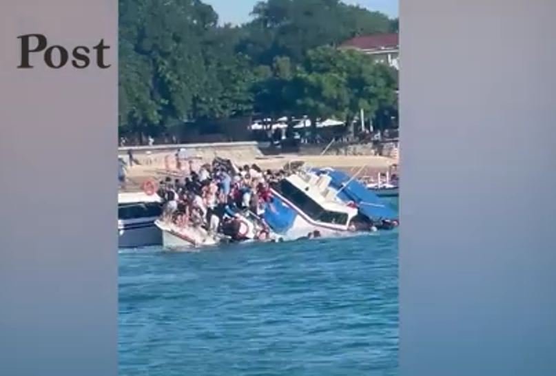 «Σοκ στο Μπαλί: Δραματικές στιγμές καθώς σκάφος γεμάτο τουρίστες βυθίζεται»