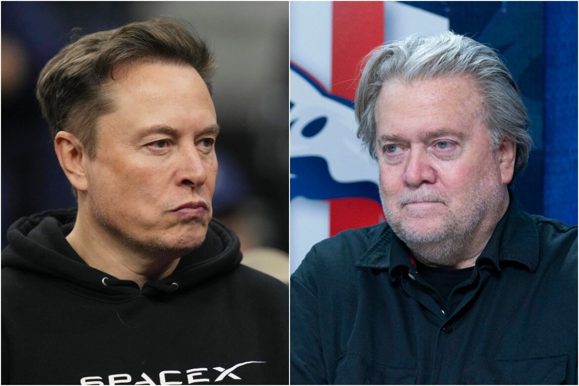 «Μάχη Λέξεων: Ο Μασκ Εναντίον του Στιβ Μπάνον – Ποιος Είναι ο Αληθινός Εγκληματίας;»