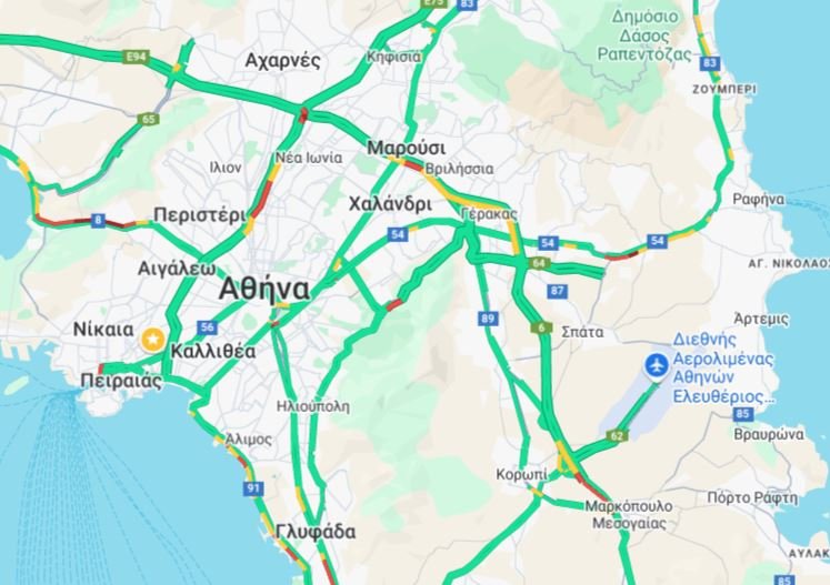 «Κίνηση σε Χάος: Μποτιλιάρισμα σε Κηφισό και Αττική Οδό – Καθυστερήσεις έως 20 Λεπτά!»