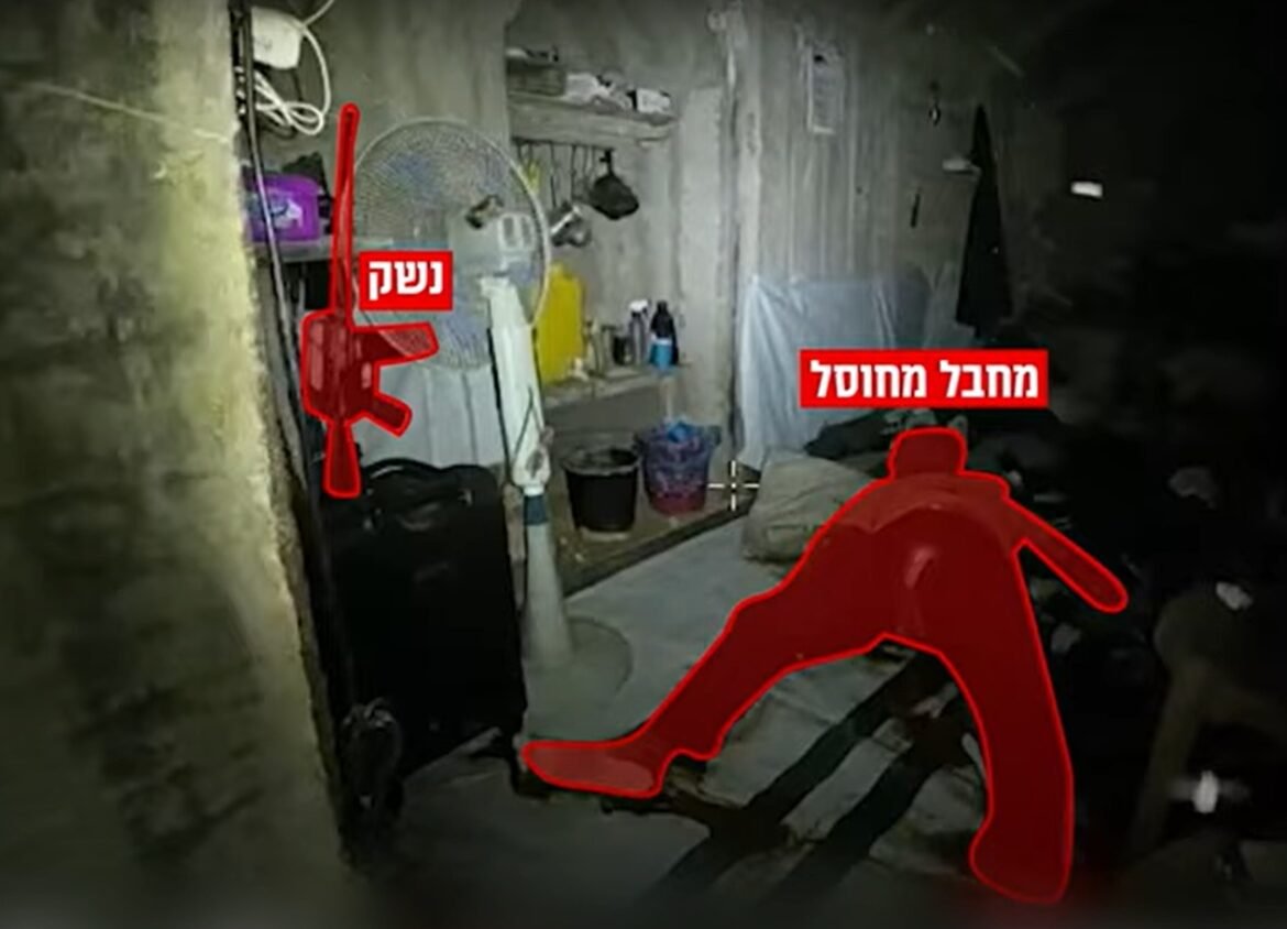 Ισραήλ: Στη δημοσιότητα βίντεο από τον εντοπισμό της σορού του Σινουάρ σε υπόγεια σήραγγα στη Χαν Γιουνίς