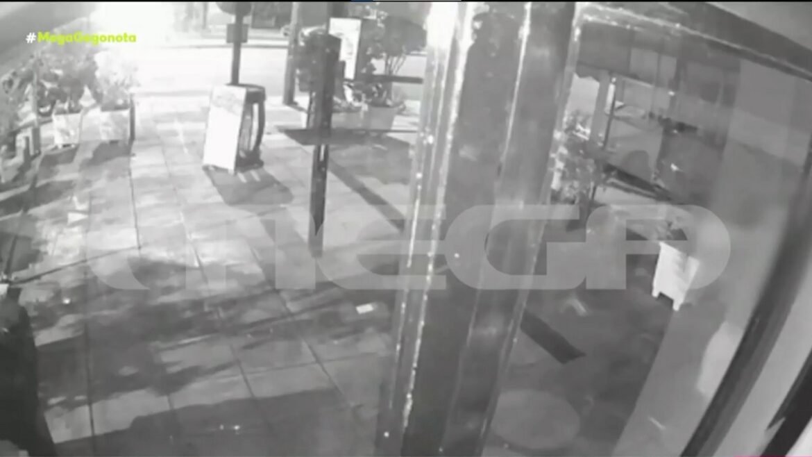 Λεωφόρος Αλεξάνδρας: Βίντεο ντοκουμέντο από διάρρηξη σε καφετέρια – «Στο 1 χιλιάρικο η ζημιά», λέει ο