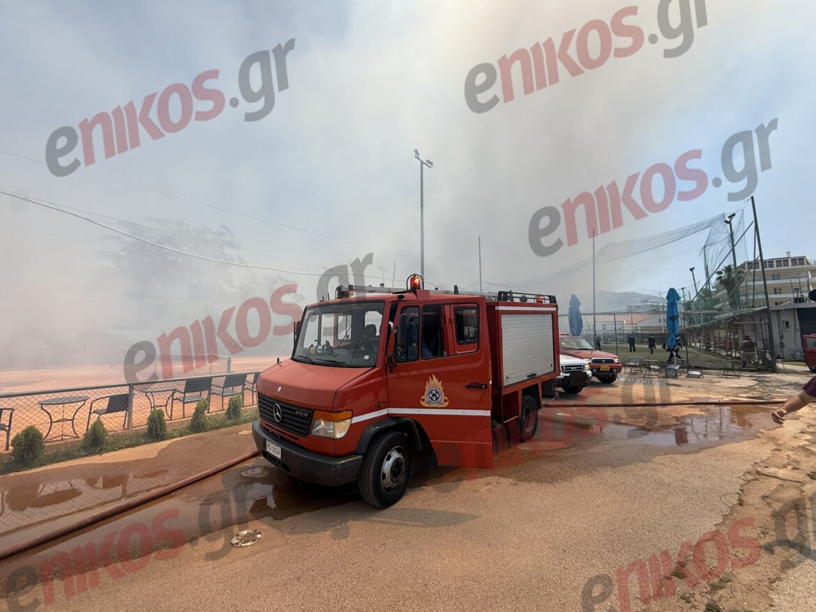 Φωτογραφίες και βίντεο αναγνώστη από τη φωτιά στο Χαλάνδρι