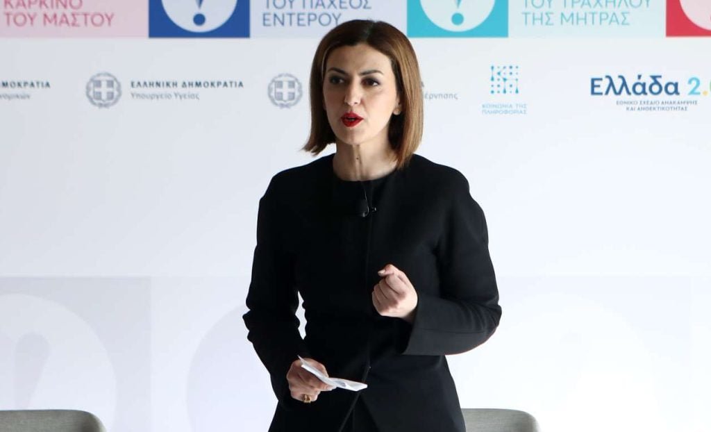 Αγαπηδάκη: Πάνω από 1 εκατ. πολίτες έχουν κάνει προληπτικές εξετάσεις για τα καρδιαγγειακά