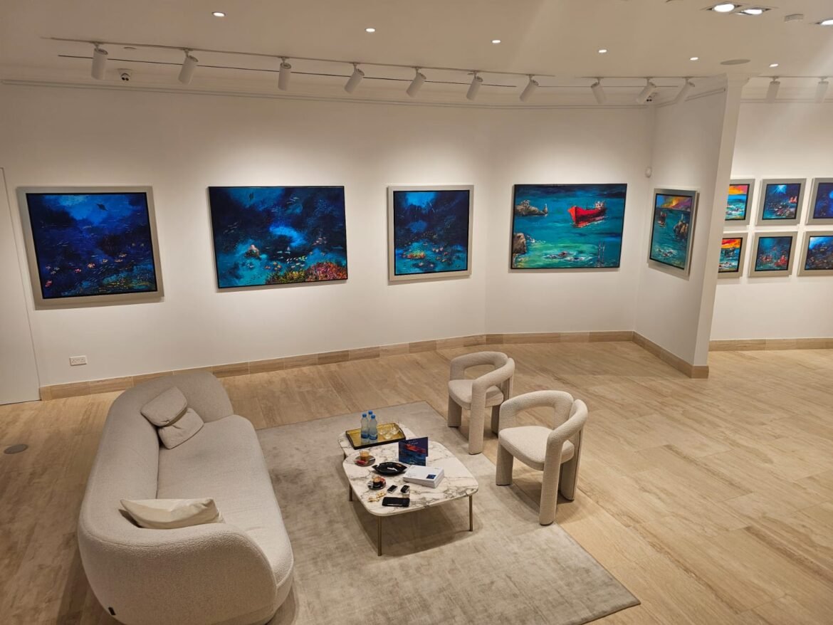 Η Golden Gallery by Kapatays παρουσιάζει την ατομική έκθεση «H2O» του Κωστή Γεωργίου