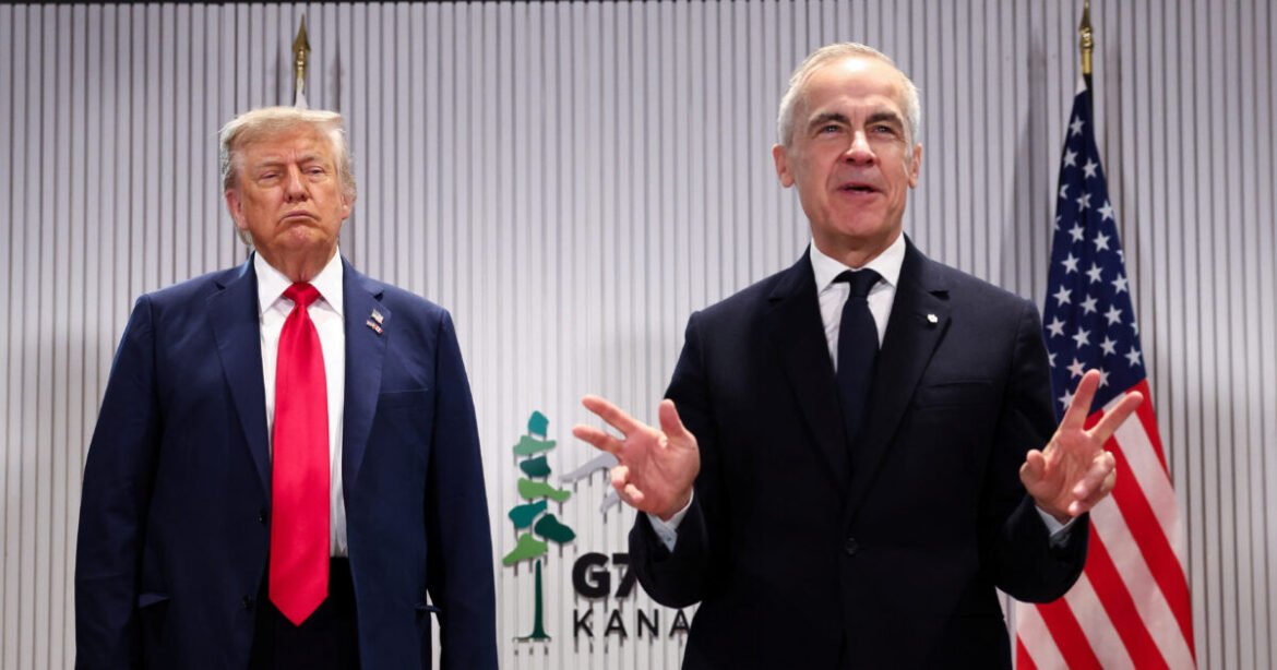 «Εφικτή» η εμπορική συμφωνία με τον Καναδά, λέει ο Τραμπ στη G7