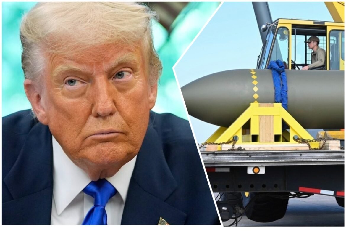 Ο Τραμπ έχει αμφιβολίες αν η mega – βόμβα μπορεί να πλήξει το πυρηνικό μπούνκερ του Ιράν