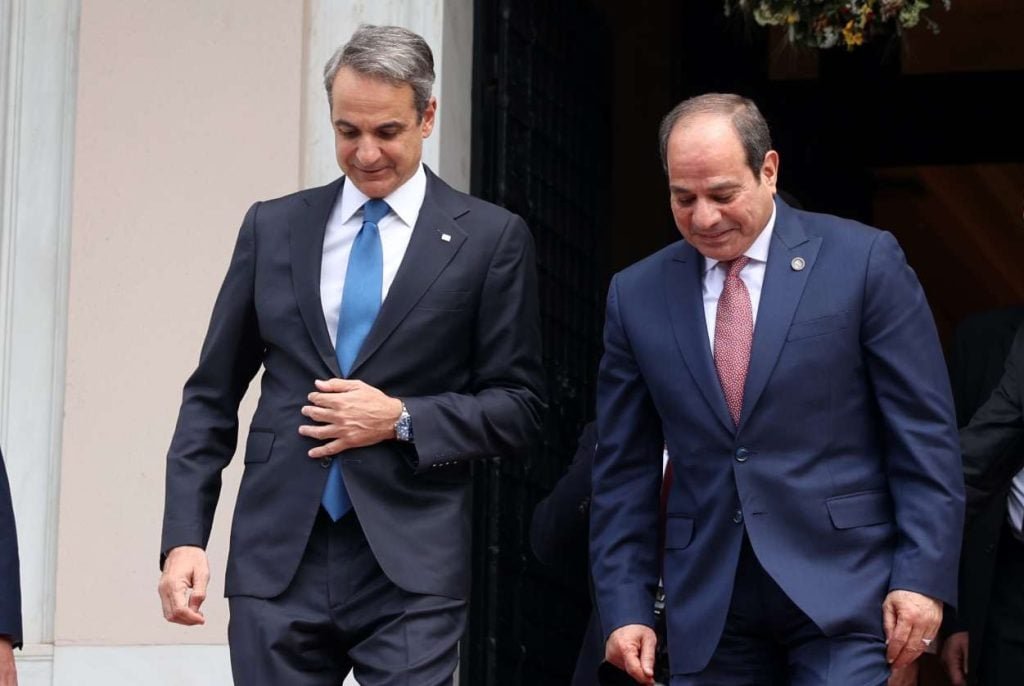 Με Αλ Σίσι ο Μητσοτάκης για τα τεκταινόμενα στη Μέση Ανατολή