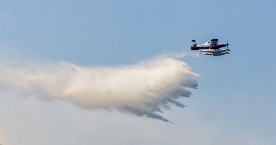 Φωτιά στην Αρκαδία, στην περιοχή Βελιγοστή – Επιχειρούν 6 εναέρια μέρα
