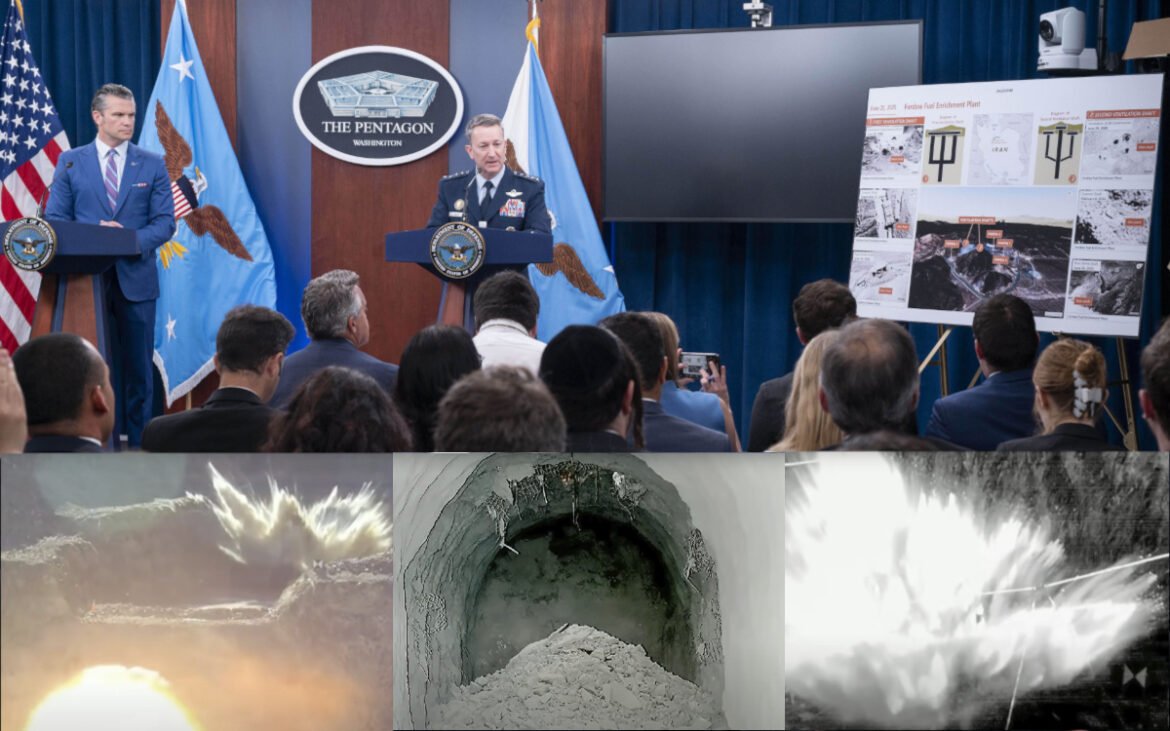 Οι ΗΠΑ έδειξαν σε όλο τον πλανήτη πόσο «ικανές» είναι οι βόμβες που έριξαν στο Ιράν (Βίντεο)