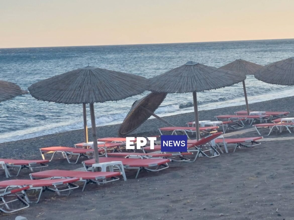 Λέσβος: Ζημιές στο παραλιακό μέτωπο των Βατερών εξαιτίας των ισχυρών ανέμων – ΦΩΤΟ