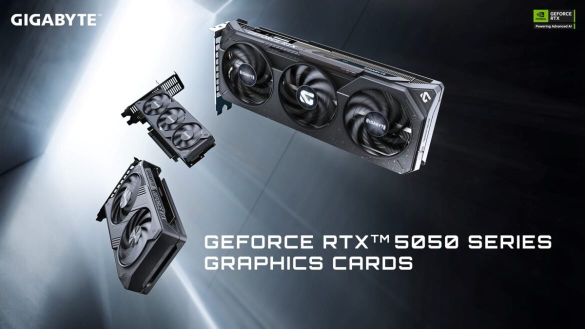 Η Gigabyte παρουσιάζει τις νέες κάρτες γραφικών Nvidia GeForce RTX 5050