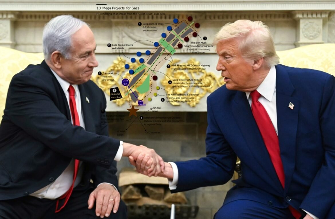 FT: Αυτό είναι το σχέδιο για τη «Ριβιέρα στη Γάζα» – Τα 10 mega projects του σχεδίου Τραμπ και Νετανιάχου