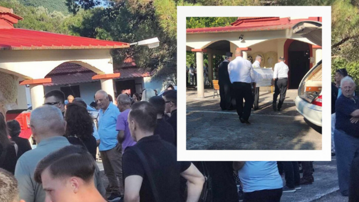 Αγρίνιο: Ράγισαν καρδιές στην κηδεία του 21χρονου Θανάση – Με κουφέτα και λευκά λουλούδια το τελευταίο «αντίο»
