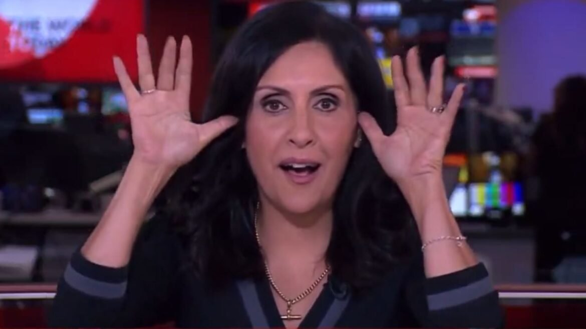 Παρουσιάστρια δελτίου ειδήσεων του ΒΒC έκανε το… παγώνι on air και έγινε viral (βίντεο)