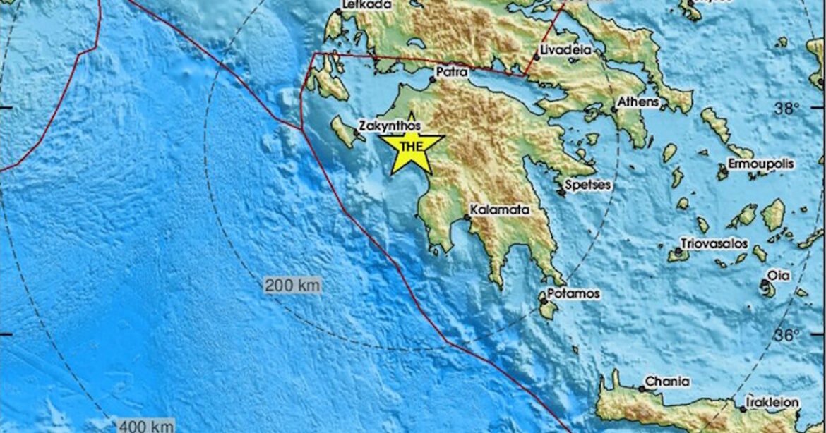 Σεισμός 3,8 ρίχτερ στην Ηλεία