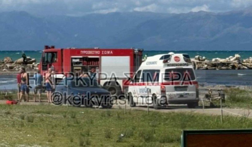 Κέρκυρα: Νεκρή 50χρονη τουρίστρια που παρασύρθηκε από τα κύματα στην περιοχή Ρόδα