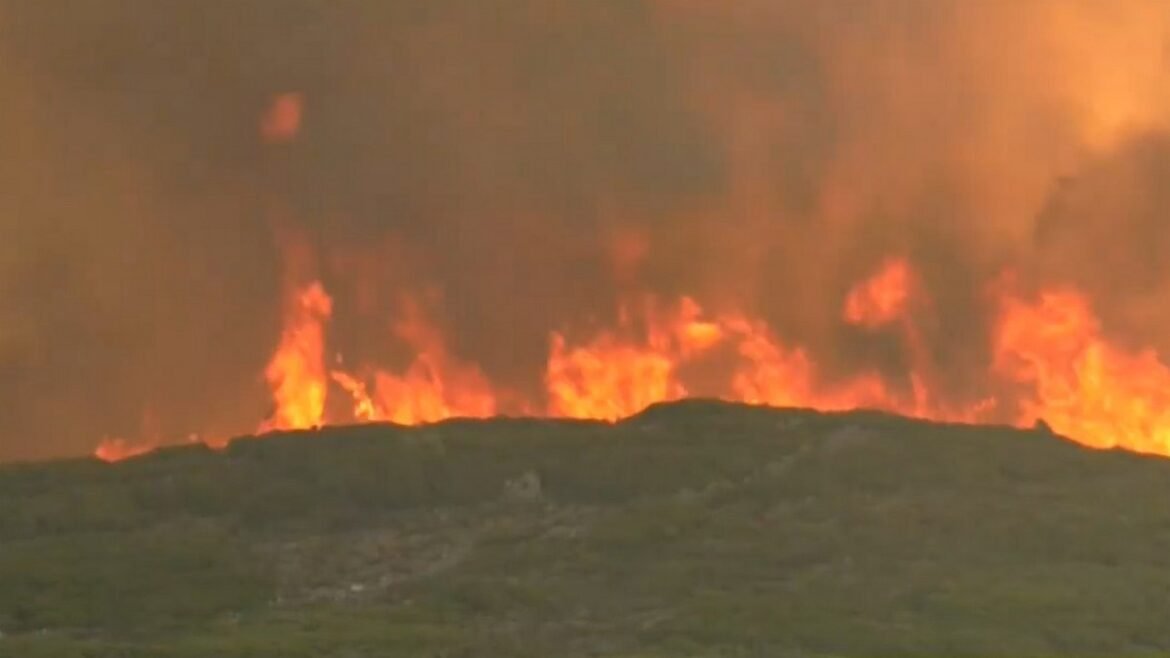 Χωρίς ενεργό μέτωπο η φωτιά στα Κύθηρα – Ενισχύονται οι επίγειες δυνάμεις υπό τον φόβο των αναζωπυρώσεων,