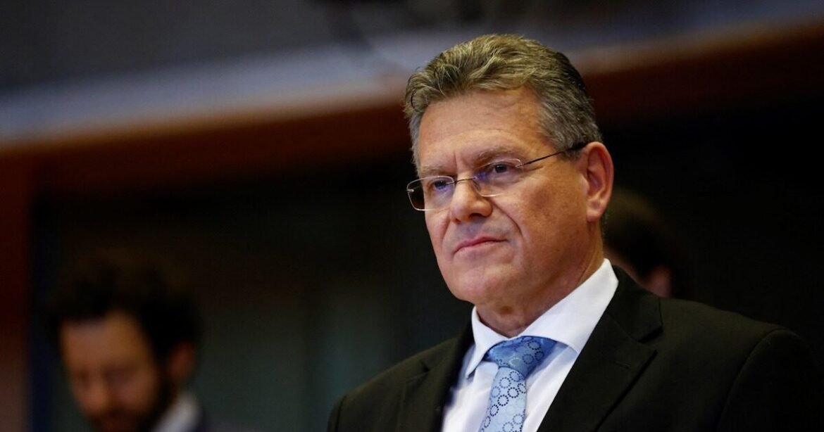 Σέφκοβιτς: «Είμαι 100% σίγουρος ότι αυτή η συμφωνία είναι καλύτερη από έναν εμπορικό πόλεμο με τις Ηνωμένες Πολιτείες»