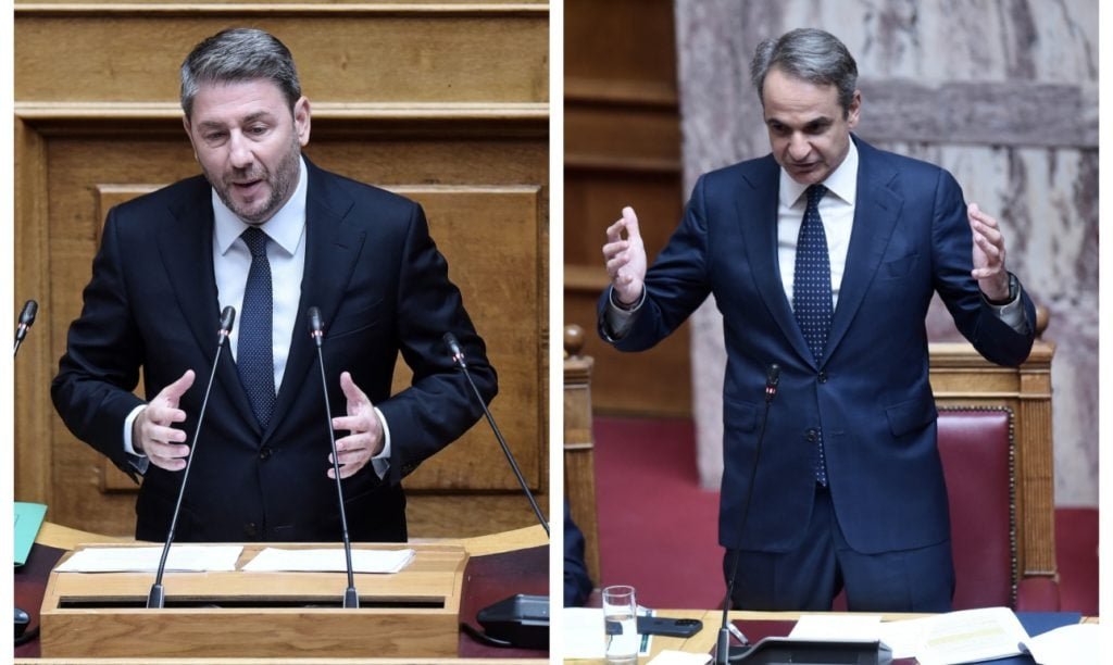 Μητσοτάκης σε Ανδρουλάκη: Κακέκτυπο του ΠΑΣΟΚ του ’80 αλλά χωρίς τον Ανδρέα Παπανδρέου