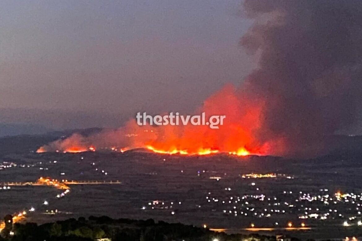 Θεσσαλονίκη: Μήνυμα του 112 για ετοιμότητα στην Άσσηρο