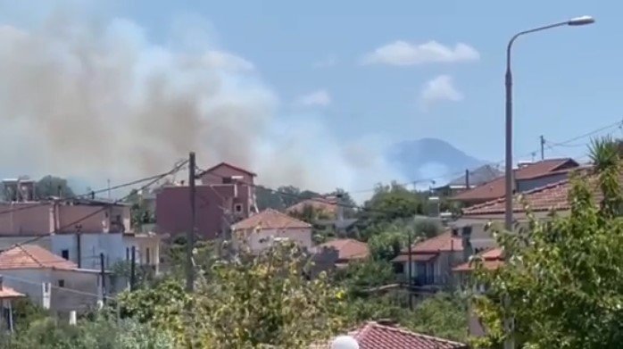 Φωτιά στην Πρέβεζα: Ήχησε το 112 – «Παραμείνετε σε ετοιμότητα»