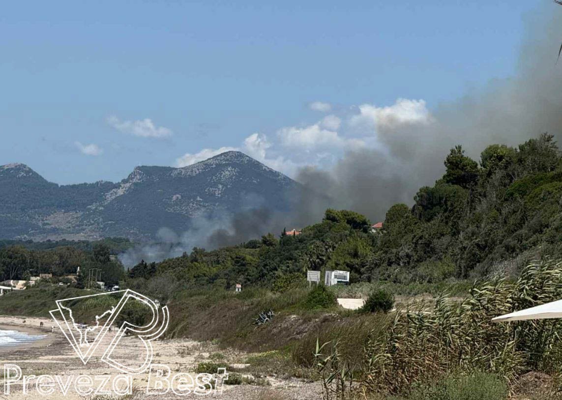 Φωτιά στην Πρέβεζα: Μάχη με τις φλόγες στο Μονολίθι – Κυκλοφοριακές ρυθμίσεις, μήνυμα από το 112 – ΒΙΝΤΕΟ