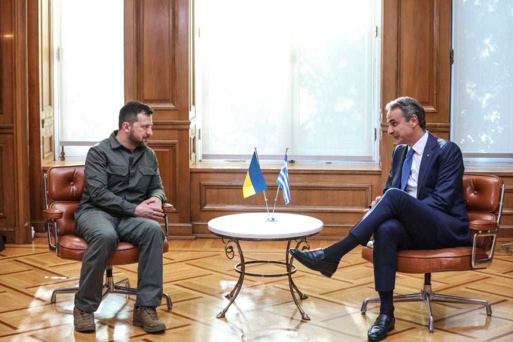 Η ανάπτυξη του λιμανιού της Οδησσού στο τηλεφώνημα Ζελένσκι – Μητσοτάκη