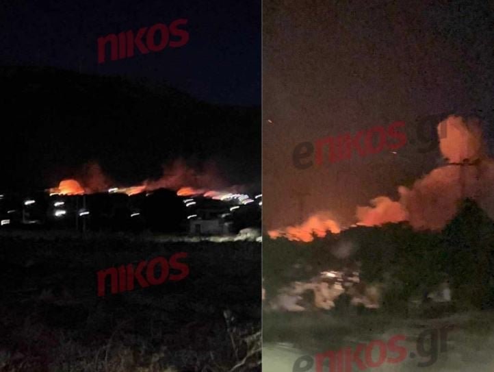 Φωτιά στην Οινόη: Καλύτερη η εικόνα της πυρκαγιάς – Σε εξέλιξη η επιχείρηση κατάσβεσης – ΦΩΤΟ και ΒΙΝΤΕΟ