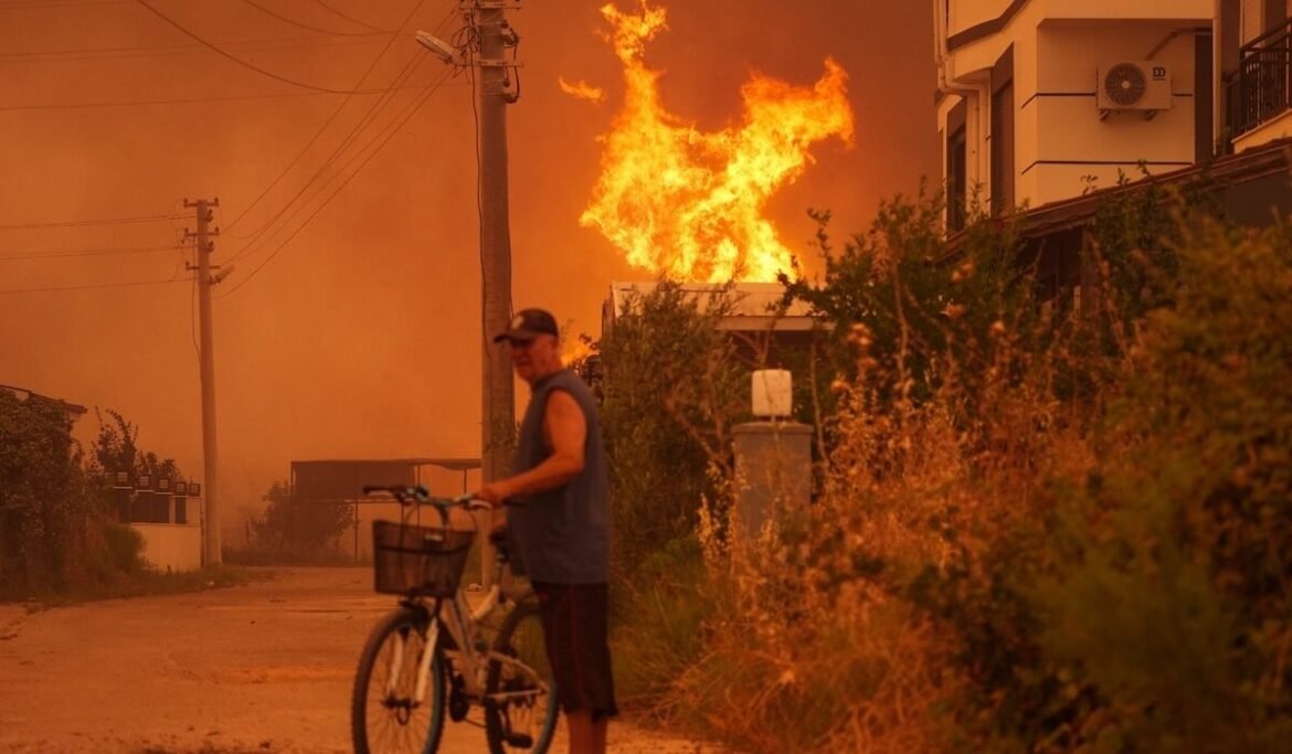 Έφτασαν ξανά σε Εύβοια και Σποράδες οι καπνοί από τις φωτιές στην Τουρκία (Εικόνα)