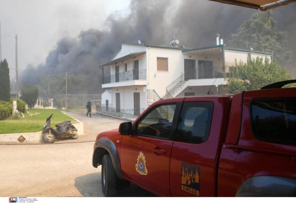 Φωτιά στην Πάτρα: Έκκληση για εθελοντές στην Πλάζ – Μεταφέρονται ζώα από τα Μοιρέικα