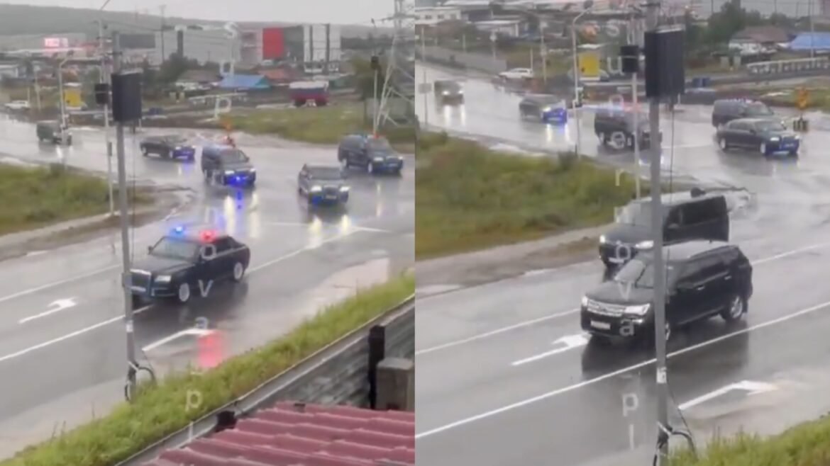 Στο δρόμο ο Πούτιν για τη συνάντηση με τον Τραμπ στην Αλάσκα – Βίντεο με τα θωρακισμένα οχήματα