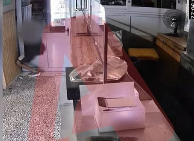 Ρόδος: Κάμερα ασφαλείας «έπιασε» διαρρήκτες σε ψητοπωλείο – Δεν βρήκαν μετρητά και πήραν το μηχάνημα για τις