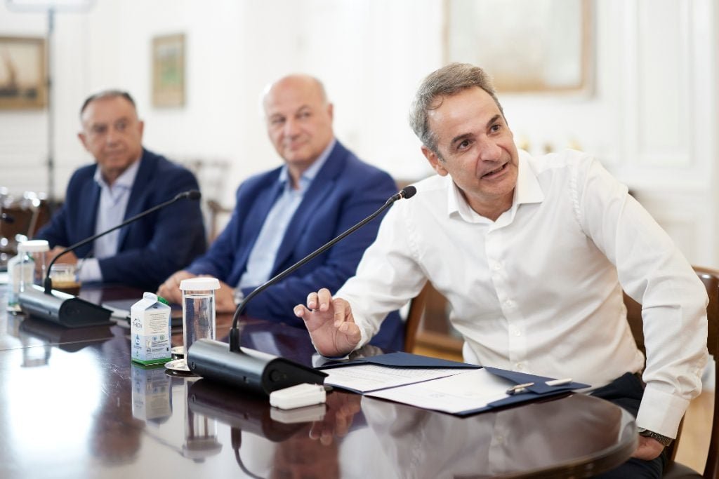 Μητσοτάκης: Παράδειγμα προς μίμηση η Αμοργός για την προστασία της θάλασσας