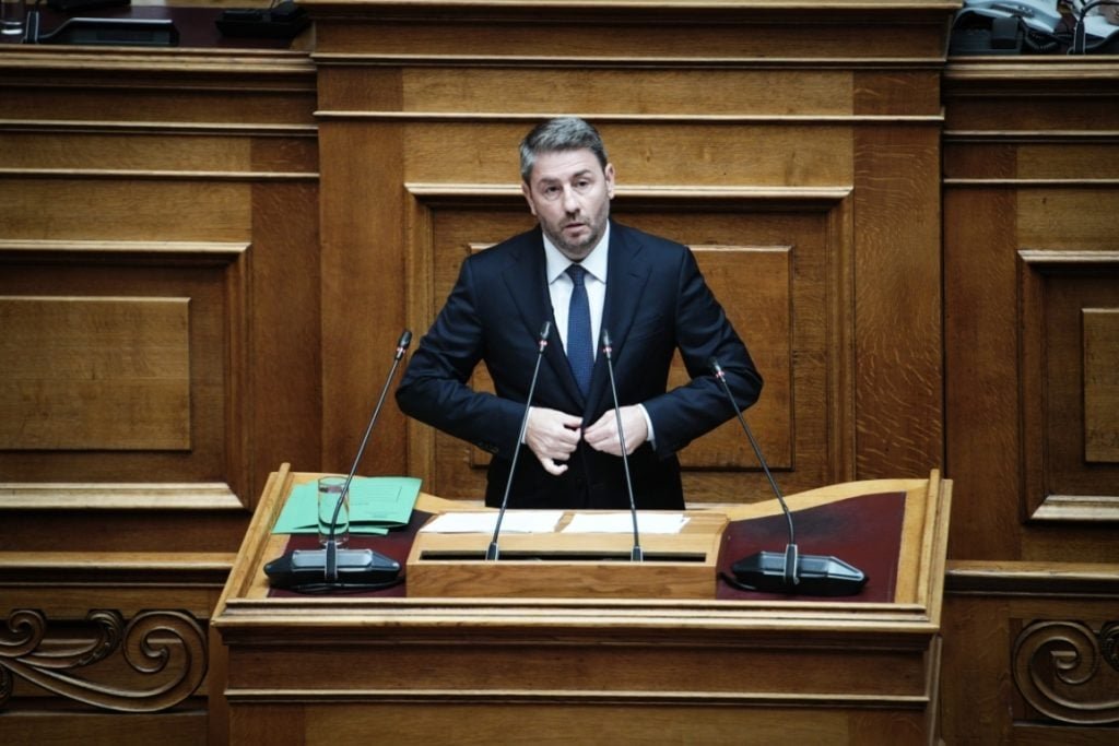 Ανδρουλάκης: Επιστολή στον πρόεδρο της Βουλής για το Παλαιστινιακό